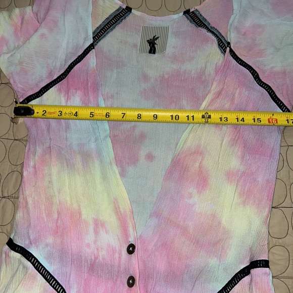 NWOT One Teaspoon Dirty Cash Sorbet Kimono Maxi Duster - Picture 13 of 16